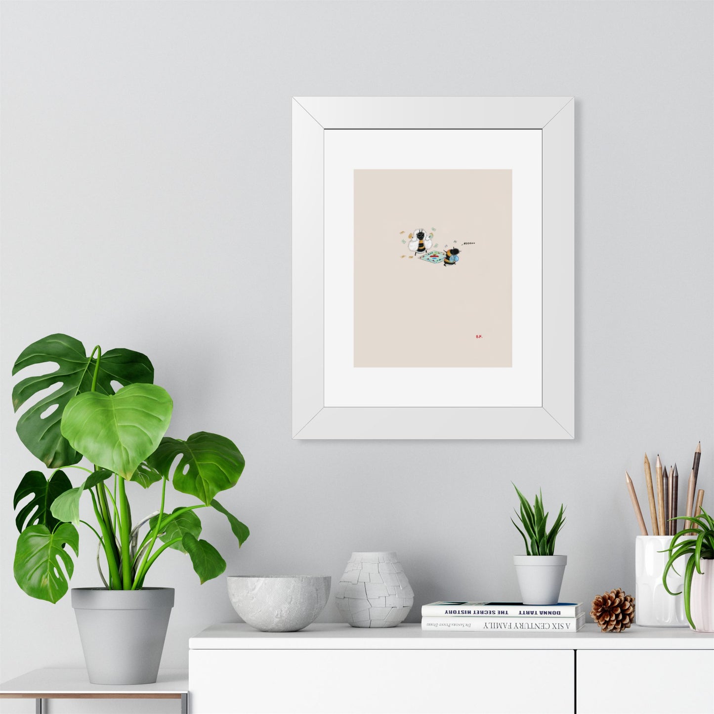 The Cook - Framed Print