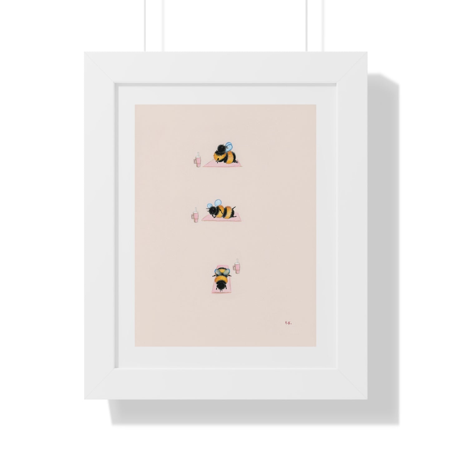 Stretches - Framed Print