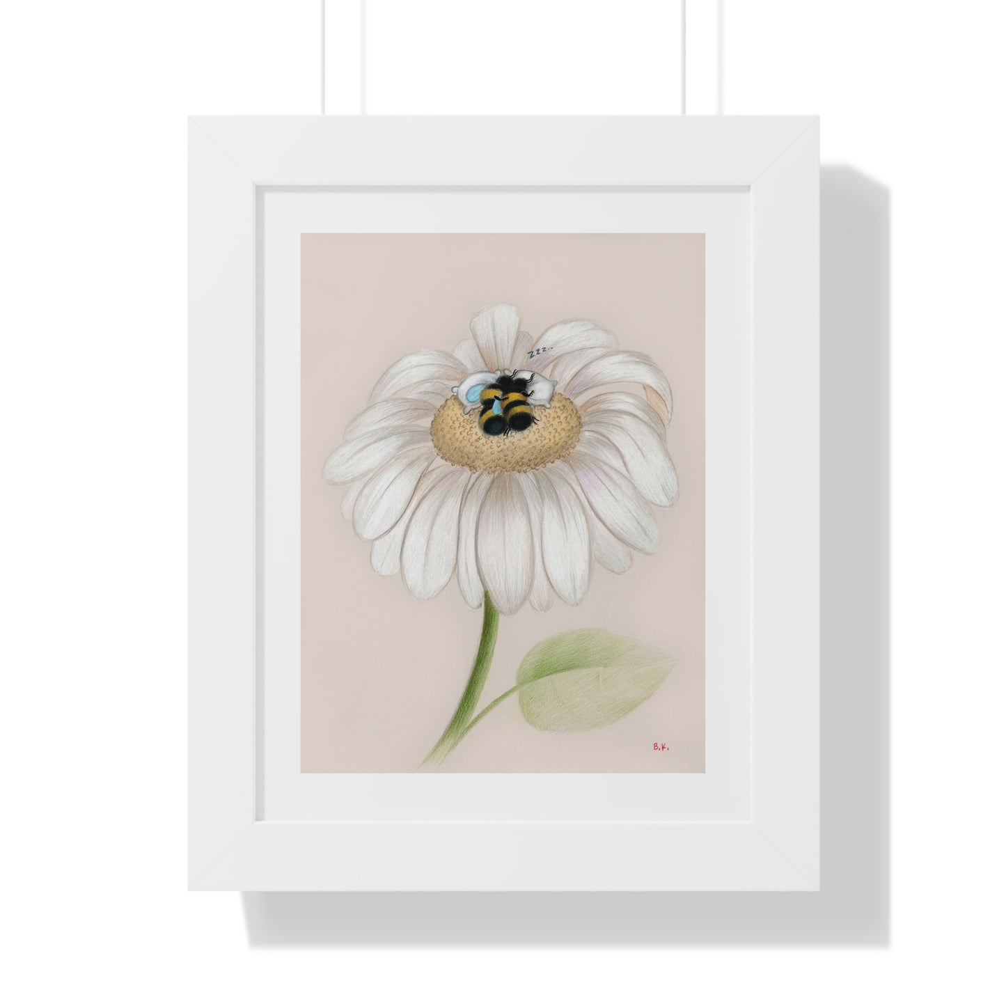Snoozin - Framed Print