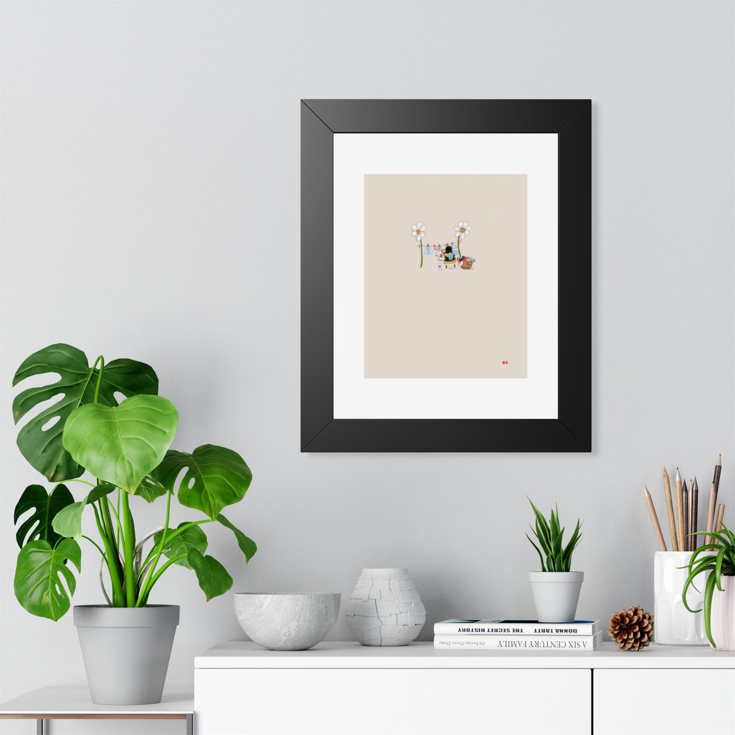 Laundry Day - Framed Print