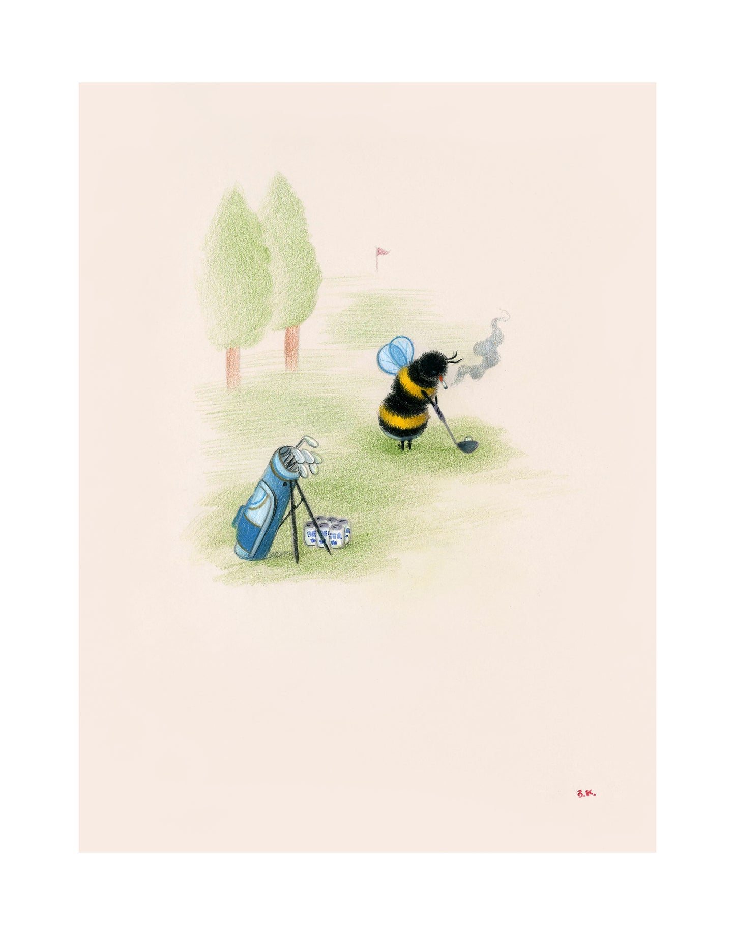 Bee The Number! - Framed Print