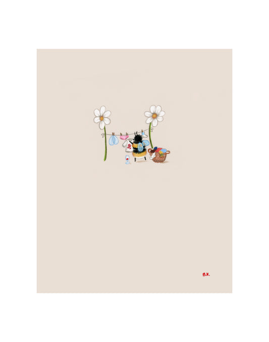 Laundry Day - Framed Print