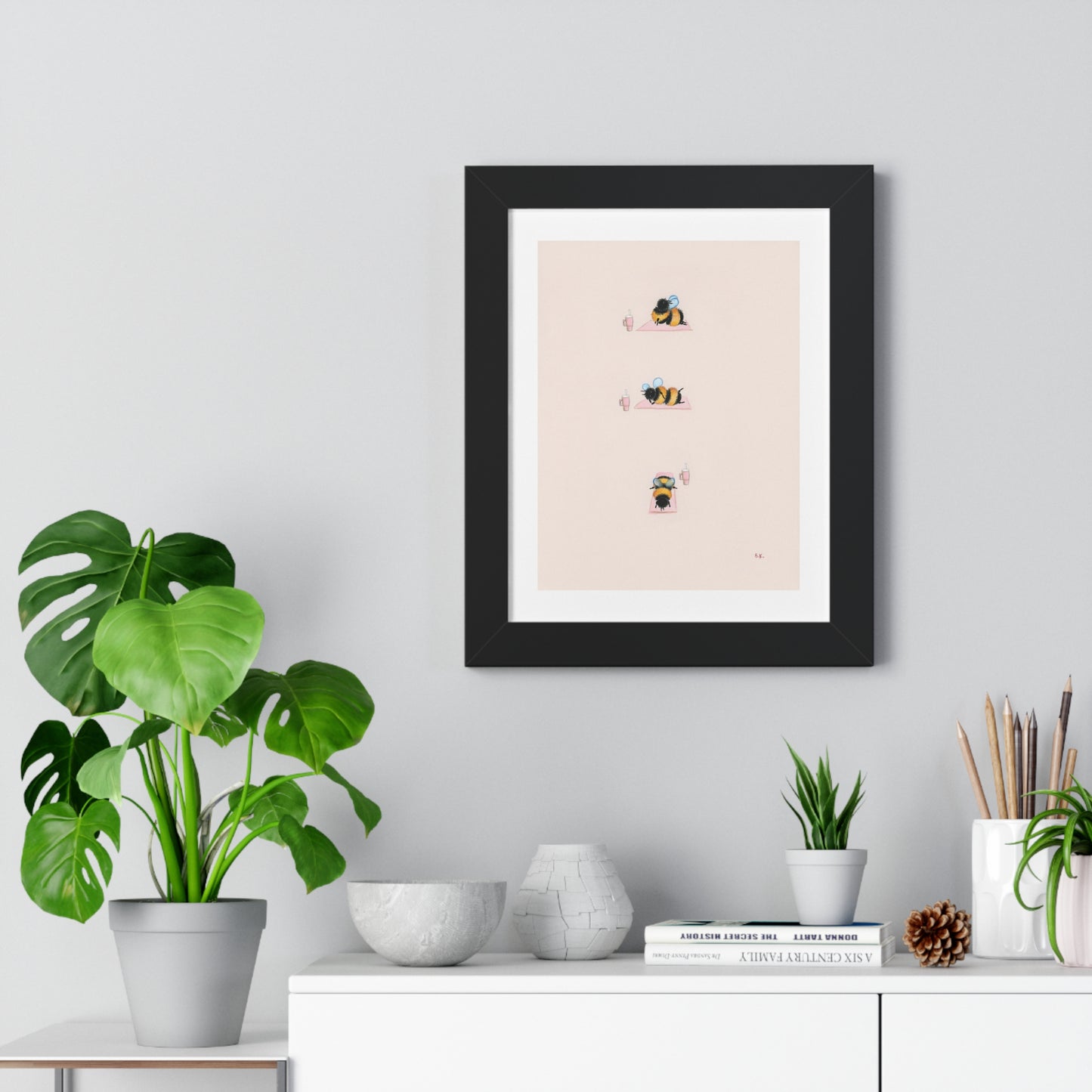 Stretches - Framed Print