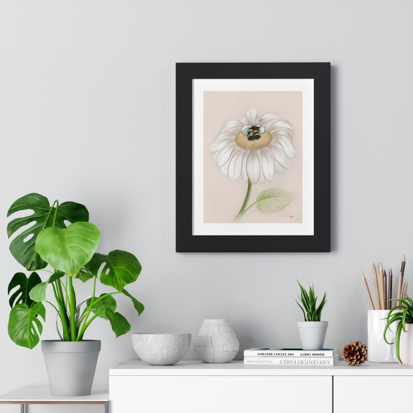 Snoozin - Framed Print