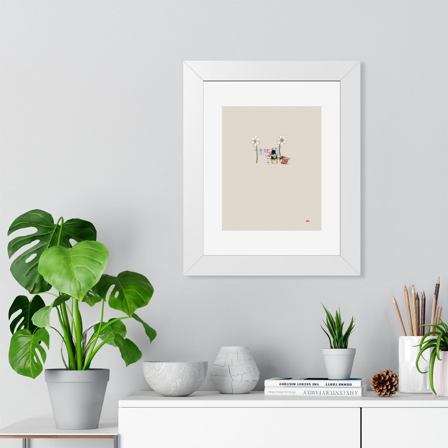 Laundry Day - Framed Print