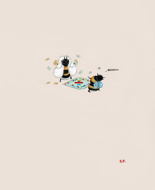 Monopoly Rich Original Drawing